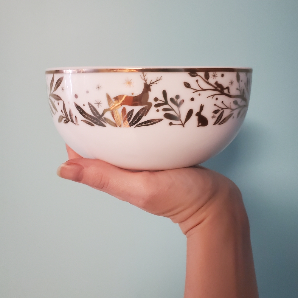 Elegant Set of Holiday Bowls